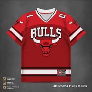 RJA Bulls Sporty Cool Unisex Kids Jersey 3-10 Years