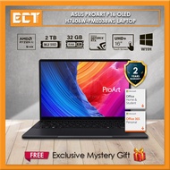 Asus ProArt P16 OLED H7606W-PME038WS Laptop (AI 9 HX 370 5.10GHz,2TB SSD,32GB D5,NV RTX5070 8GB,16" 