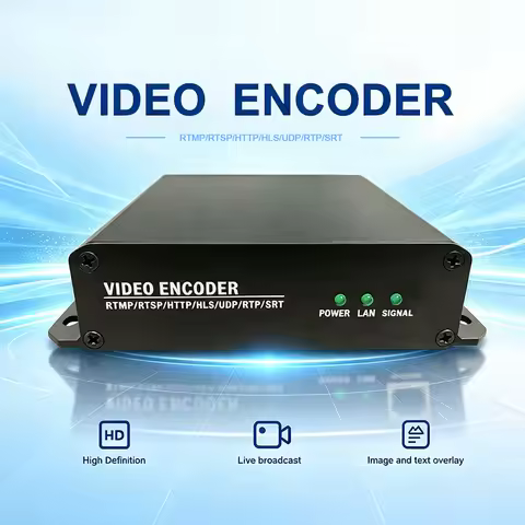 HD Loop Out Video Encoder HEVC H.265 H.264 Webcast Push Streaming ONVIF Recording Hdmi to IP Encoder