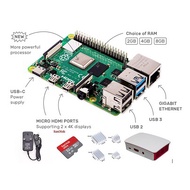 Raspberry Pi 4 Starter Kit - 4Gb Board - Kit A