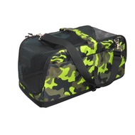 Dog Cat Carrier Shoulder Bag - Multi-Function Pet Travel Bed with Car Safety Belt Attachment, Portab