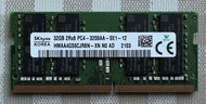 ***** SK Hynix 32GB DDR4 PC4-3200AA SODIMM *****