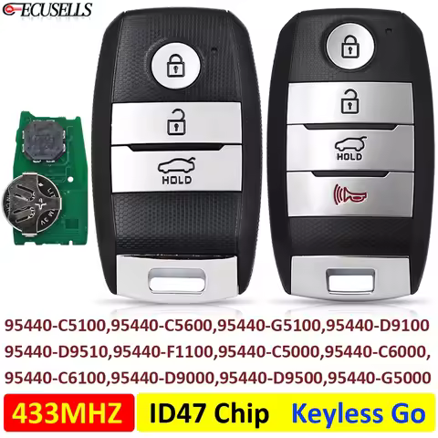 Ecusells 95440-D9100 C5100 C5600 G5100 D9510 F1100 C5000 C6000 C6100 D9000 D9500 G5000 Remote Car Ke