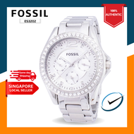 [CreationWatches] Fossil Riley Women's Silver Stainless Steel Strap Watch ES3202