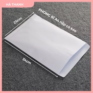 A4 envelope, A4 envelope with glue, size 25x34cm, weight 100-120gsm made in HA THANH.
