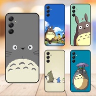 Cute Totoro black border Samsung A34 5G phone case