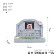 Creative Pet Memorial Resin Figurine Tribute Display Home Decoration for Dogs And Cats Funeral Cerem