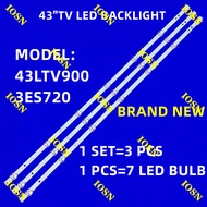 NEW 1 SET DEVANT 43"TV LED BACKLIGHT 43LTV900 43ES720