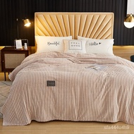 Winter Warm Milk Velvet Blanket Bed Sheet Blanket Single Dormitory Student Coral Velvet Air Conditioning Nap Sofa Blanke