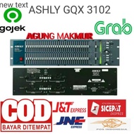 GOSEND! Equalizer Ashly GQX 3102 / GQX3102 Ashly equaliser