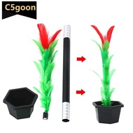 C5GOON 1 Set Magic Wand To Flower Magic Tricks Easy Magic Tricks Toys For Adults Kids Show Prop Stre