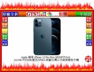 【GT電通】Apple 蘋果 iPhone 12 Pro Max MGDF3TA/A(藍色/256G)手機~下標先問庫存