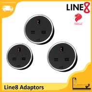 Line8 Socket Units Premium Adaptor (Diamond Sliver)