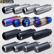 Universal 51mm Motorcycle exhaust with DB killer Motorcycle Exhaust Pipe Muffler Carbon Fiber SC-pro