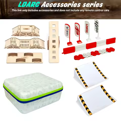 LDARC X43/M58/V64 Remote Control Car Accessories Climbing Set/RC Jump Platform/X43 Car Shell Kit/Han