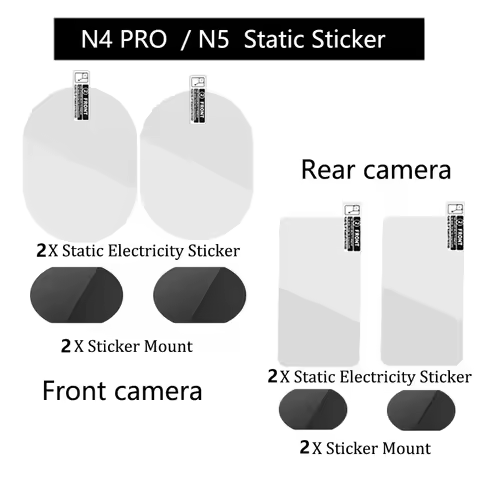 for Vantrue Dash Cam N4 PRO / N5 Dash Cam Static Sticker Sticker Static Stickers