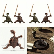 2 Burner Propane Stove Sage Holder Incense Waterfall Zen Exquisite Turtle Incense Burner - Home Deco