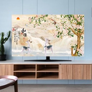 In Stock Home fashion TV dust cover desktop hanging curved screen universal 32/40/55/60 inch LCD TV 