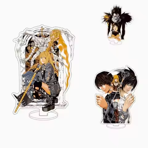 25pcs Japan anime death note Acrylic Stand Model Cosplay Characters Ornament Accessories Goods Colle