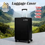 【SG】Travel Luggage Cover Waterproof Suitcase Protector Scratch-Resistant 24in 26in 28in 30in
