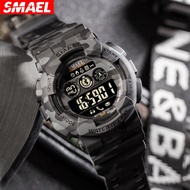 SMAEL Luxury Watch Men Waterproof Original Gold Stainless Steel Multifunctional Watches