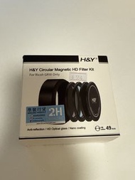 H&Y Circular Magnetic HD Filter Kit for Ricoh GRIII