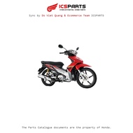 Plastic Set - Cover - Early 2009 Honda Wave 110Rs Red 263 E1 E2 E3 E4-A