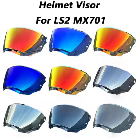 MX701 Visor Shield Fit for LS2 MX701 Helmet Helmet Face Shield Uv Protected Motorcycle Helmet Access