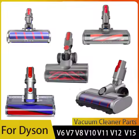 Vacuum Cleaner Floor Brush For Dyson V6 V7 V8 V10 V11 V12 V15 Brush Filter Suction Head Accessories 