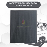 Karpet Karet Lantai Mobil TRD Polos / Karpet Universal Mobil Karpet Truk Keset Kaki Anti Slip Murah