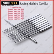 Sewing Machine Needles (10 PCS) Compatible needle For 202 505 505a 403 608 700 727 Sewing Machine