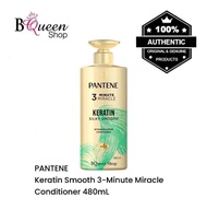 PANTENE Keratin Smooth 3-Minute Miracle Conditioner 480mL