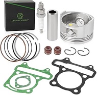 LK 52.4mm Bore Replacement Piston Rings Gasket Set for GY6-125 152QMI Moped Scooter Dirt Bike TaoTao