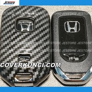 Crv Turbo Civic Hb Fk7/9 Casing Cover Key Keyring Carbon Black Crv