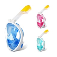 Diving Mask Snorkel Full Dry Adult Children Plug-In Snorkeling Mask Swimming Auxiliary Set Equipment
