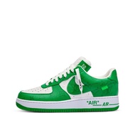 Nike, Louis Vuitton Louis Vuitton x Nike Air Force 1 Green | Size 9