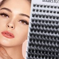 144pcs D Curl Independent Eyelash Cluster, DIY Eyelash Extension At Home (D-8-16MIX)