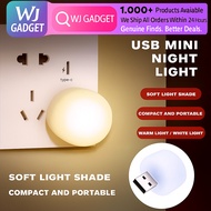 Mini USB Led Lampu Plug Lamp Mobile Power Charging USB Night Light Eye Protection Reading Bulb Indoo
