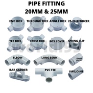 PVC CONDUIT PIPE FITTING 20MM & 25MM