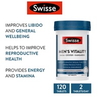 Swisse Ultiboost Men's Vitality 120 Tablets (Maca + Oyster + Kangaroo)