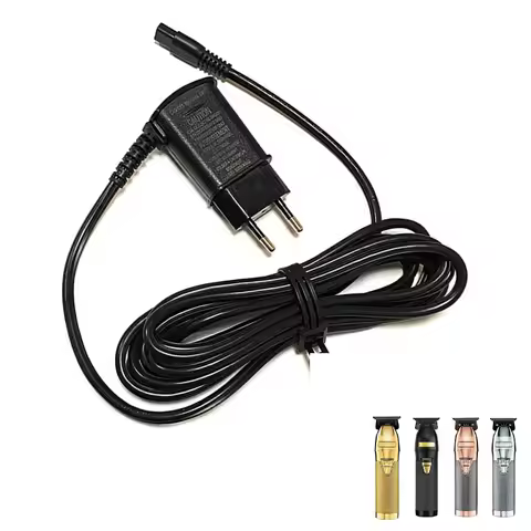 Charger For BaByliss PRO FX820，FX788，FX787，FX870 Cordless Trimmer Power Cord AC Adapter Compatible w