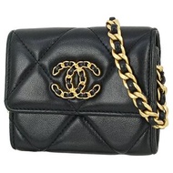 🚩日本代購 Chanel 小羊皮皮革 迷你單肩包 中古品