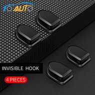 [Ready Stock] 4pcs Car Hanger Hook Drink Holder Hook Hanger Car Dashboard Hook Hanger Car Console Or