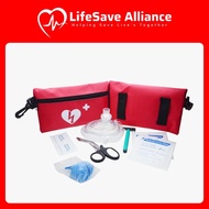 CPR Accessories Bag Small First Aid AED Rescue Kit