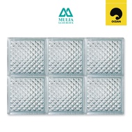 PROMO! GLASS BLOCK MULIA / GLASS BLOK KACA 1 DUS (6 BUAH)