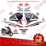 Winner X V3 2022+ Glossy Black Zinc Removable Stamp 2022 Genuine Standard Version Winner X V3 Access