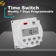 JEROMY Timer Switch 5V 12V 24V 110V 220V Automatic Loop Rechargeable Battery CN101A