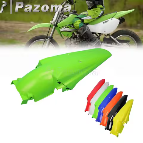 Supermoto Motocross Dirt Bike Universal Fender Rear Mudguard For Kawasaki KLR KLX KRX KZ KX 80 110 1