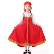 JIYAN2866 Fancy Dress Russian Dance Costume Dance Wear Folk Dress Cultural Dress Performance Costume