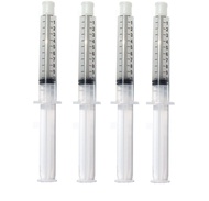 Teeth Whitening Gel Syringe 10ml Dispensers 44% Carbamide Peroxide Tooth Bleaching 4 Pcs Teeth White